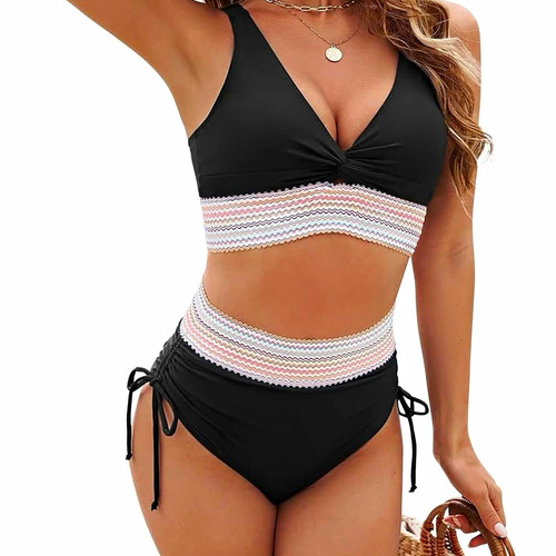 Women striped piece - 2,
