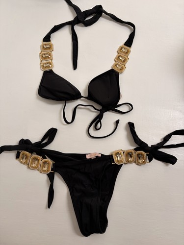 Moda minx black bikini top - bikini,