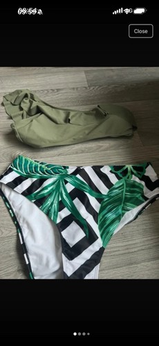 Women green tropical print - tropical,