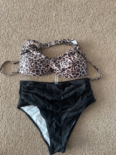 Two piece leopard - print, and