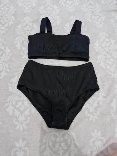 Black swimsuit size swimming - black,