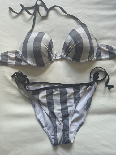 Bikini size black grey - bikini., black,