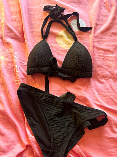 Women black waffle - h&m,