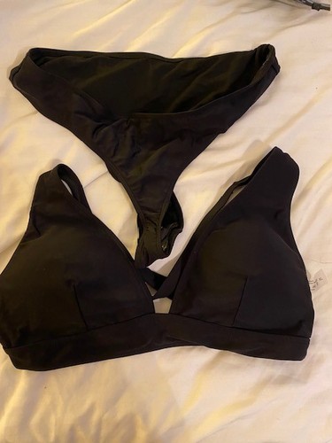 Shein black piece bikini sz - shein, 2-piece